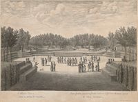 Le Théâtre d'Eau dans les jardins de Versailles