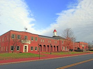 2013: Old Atlantic County courthouse buildings. Notice that they are now joined. They provide office space for the county clerk and the county surrogate.